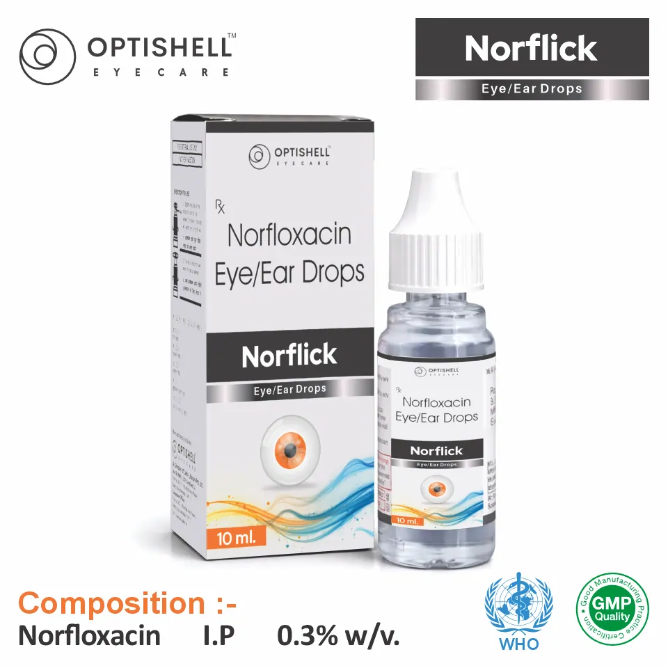 Norfloxacin 0.3% Eye Drops PCD Franchise